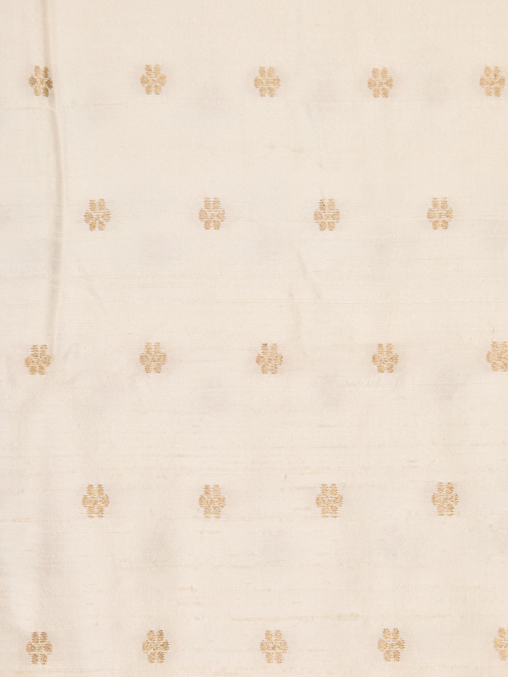 Pure Handloom Raw Silk with Elegant Kanchipuram Weaving Border