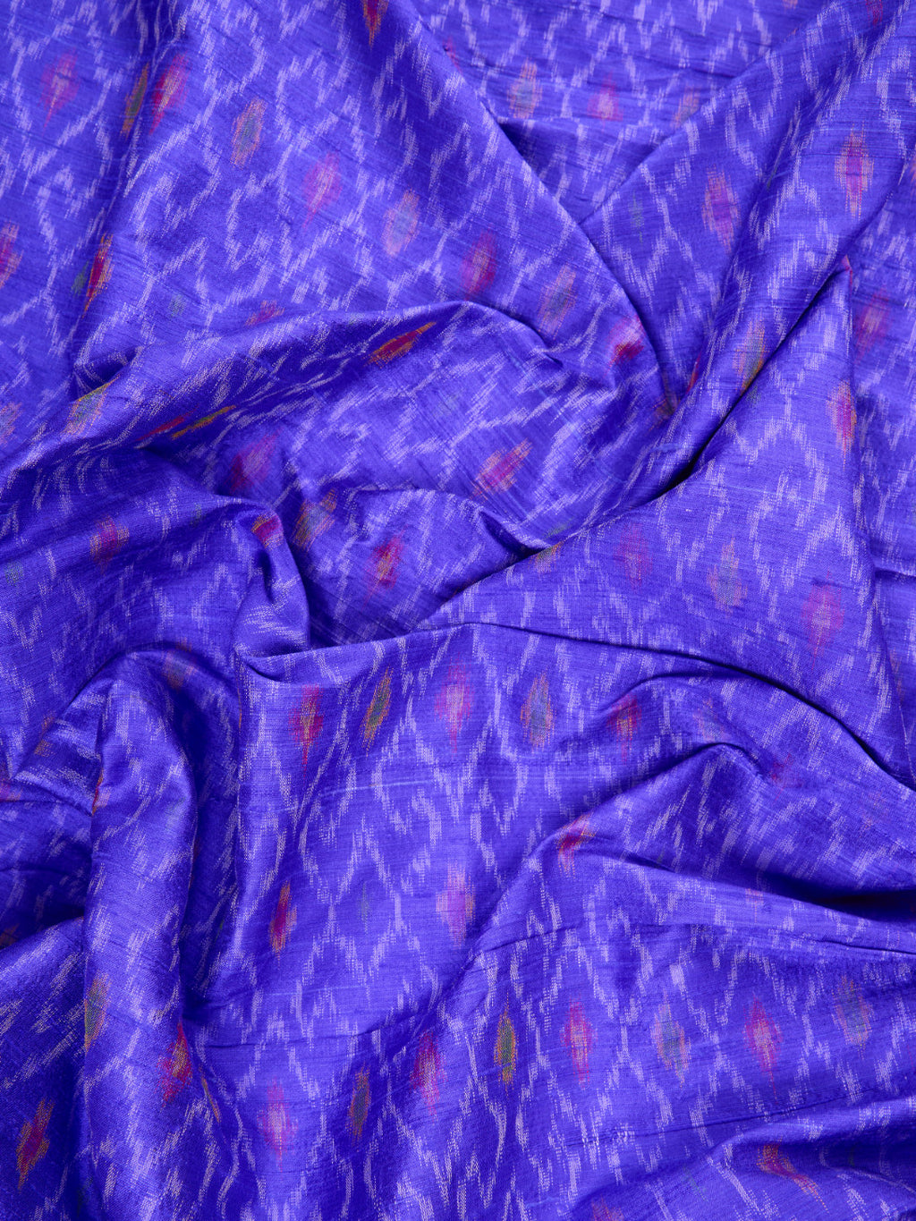 Pure Powerloom Ikath Raw Silk