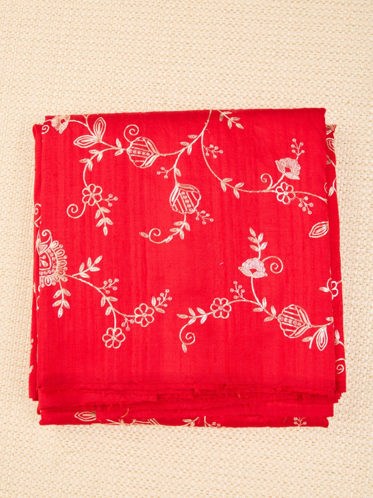 Pure Raw Silk with Regal Sabyasachi-inspired Pita Zari Embroidery