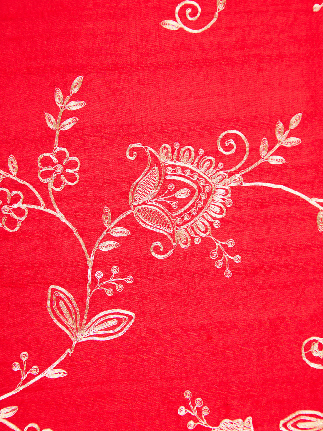 Pure Raw Silk with Regal Sabyasachi-inspired Pita Zari Embroidery