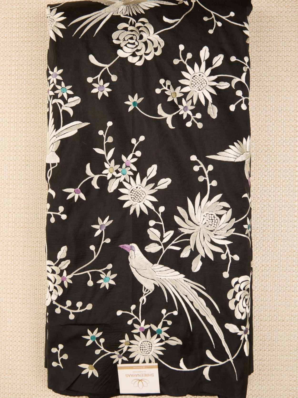 Pure Silk with Timeless Parsi Embroidery Artistry