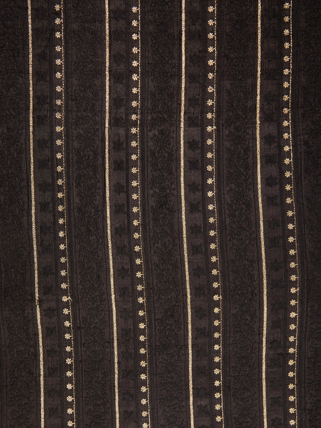 Pure Tusser Fabric with Sophisticated Thread & Zari Work