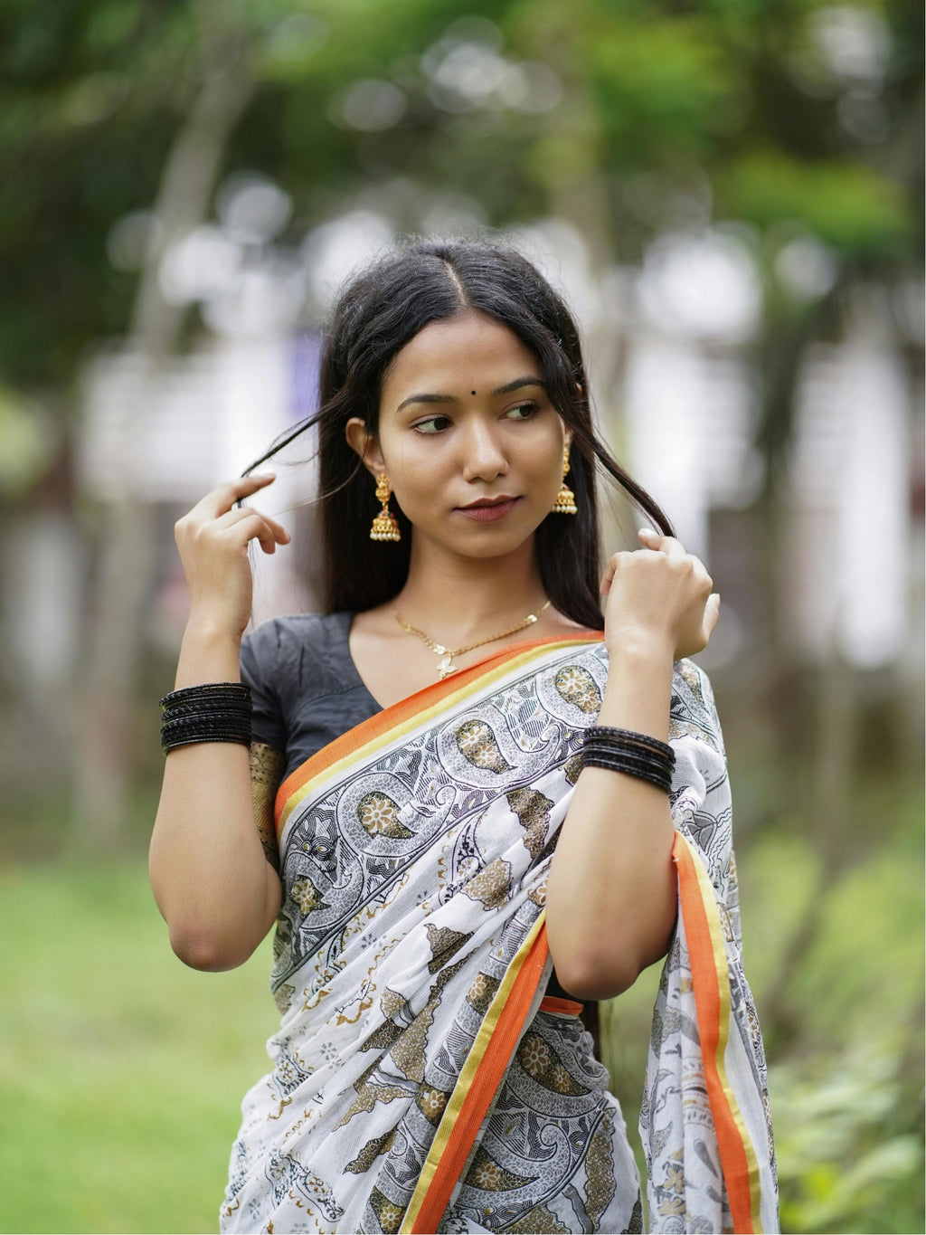Floral Saree