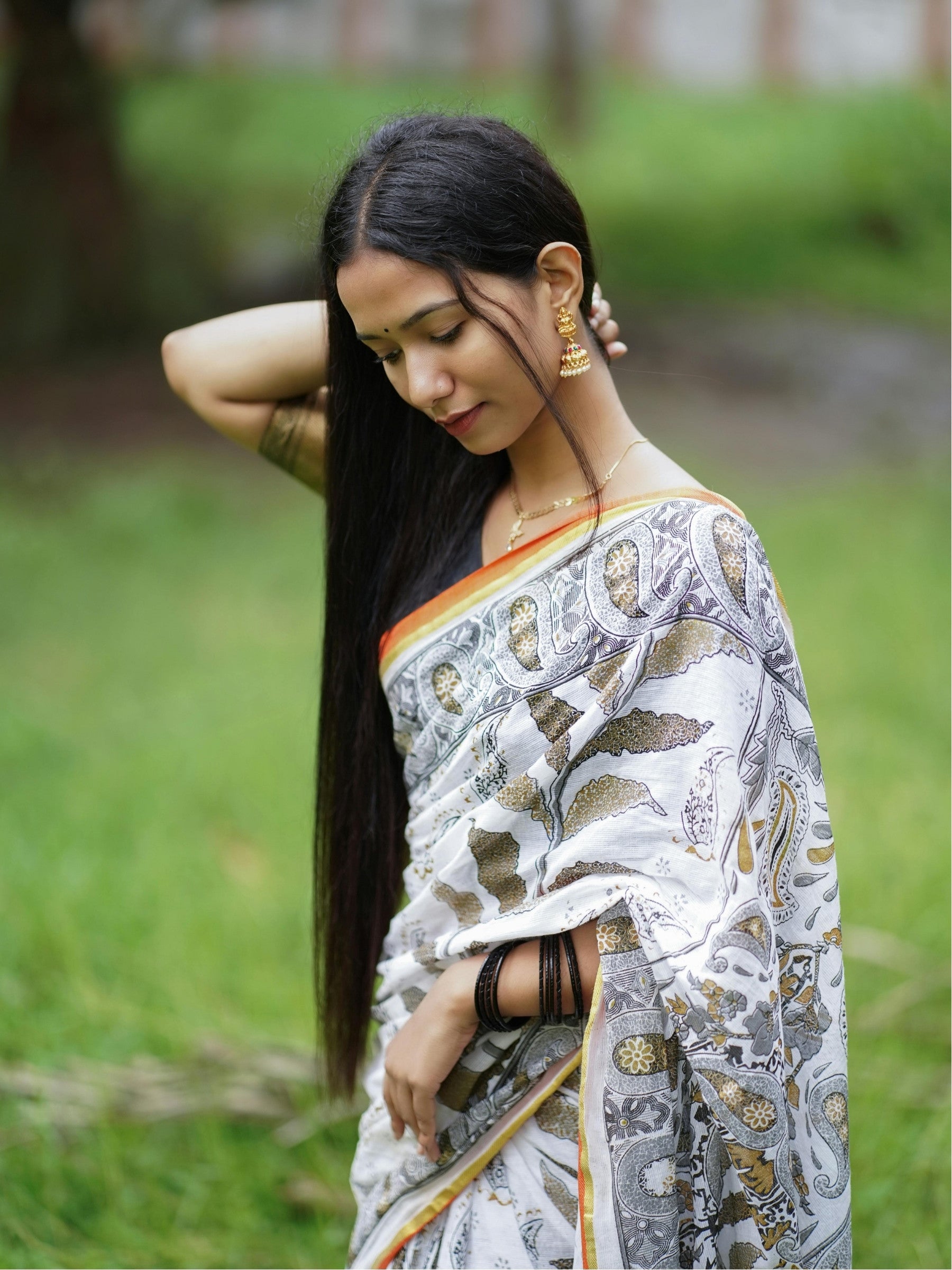 Floral Saree